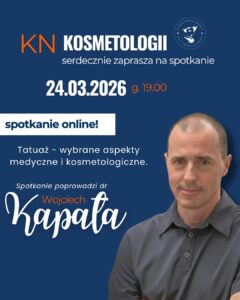 Spotkanie KN Kosmetologii 24.03.2026
